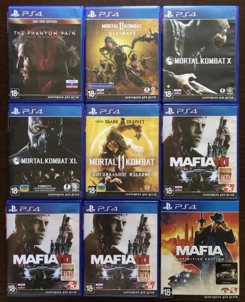 Sony PlayStation 4: LA Noire, Killzone Lego Marvel MassEffect, No More Heroes, NHL  Mortal Kombat, Mafia Metal Gear Solid, Minecraft Метро Возвращение — фото 6
