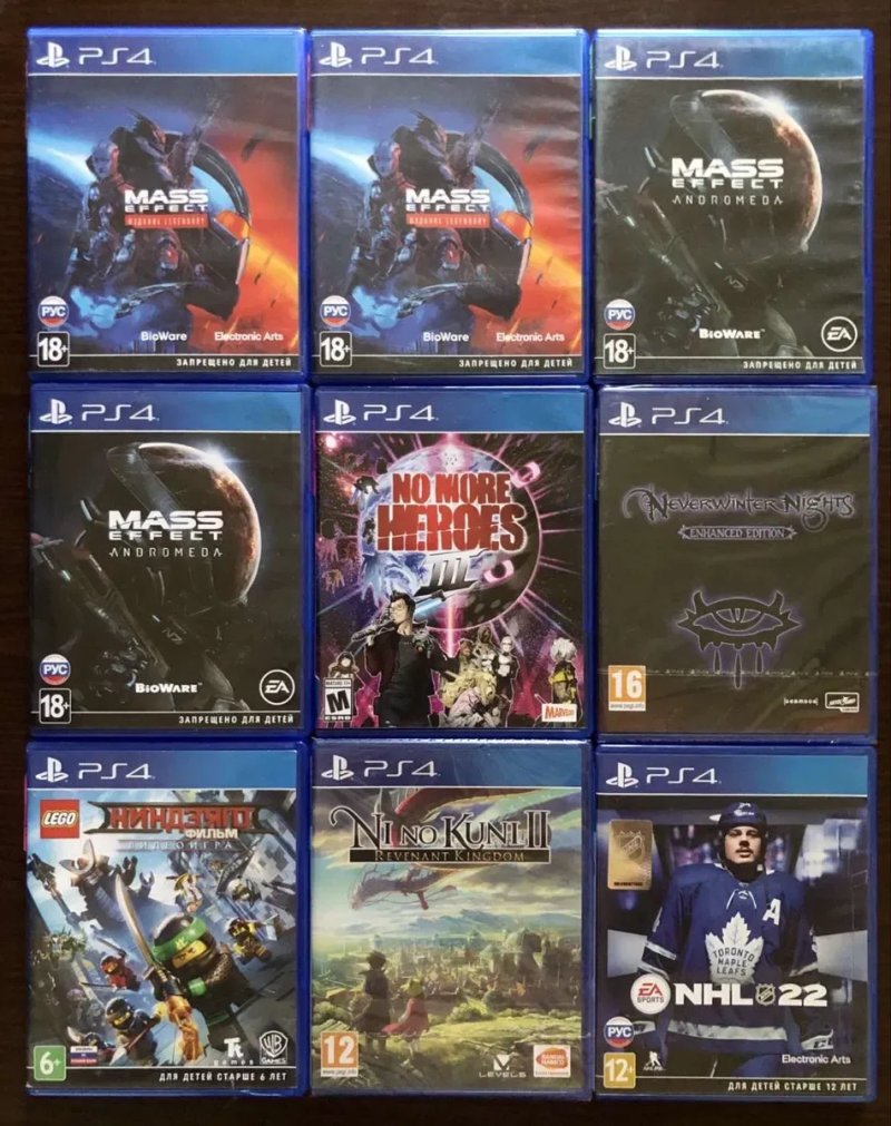 Sony PlayStation 4: LA Noire, Killzone Lego Marvel MassEffect, No More Heroes, NHL  Mortal Kombat, Mafia Metal Gear Solid, Minecraft Метро Возвращение — фото 8