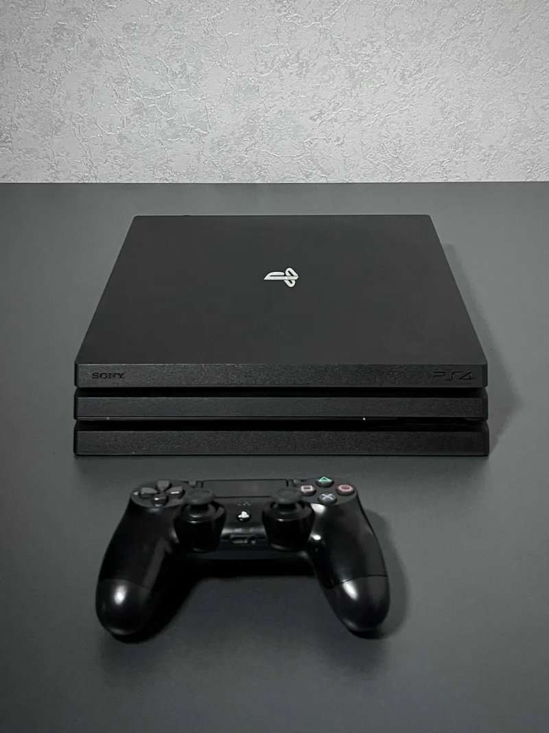 Sony PlayStation 4 Pro 1TB + оригінальний DualShock 4 | 4K | Обслужена — фото 2
