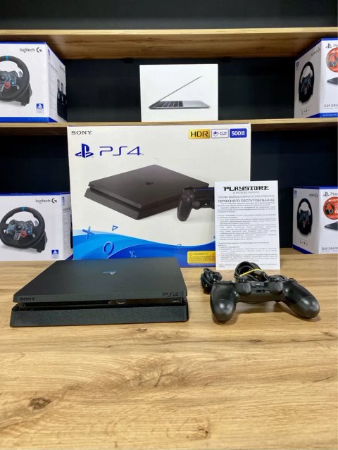 Sony PlayStation 4 Slim 500 GB з гарантією 12 місяців