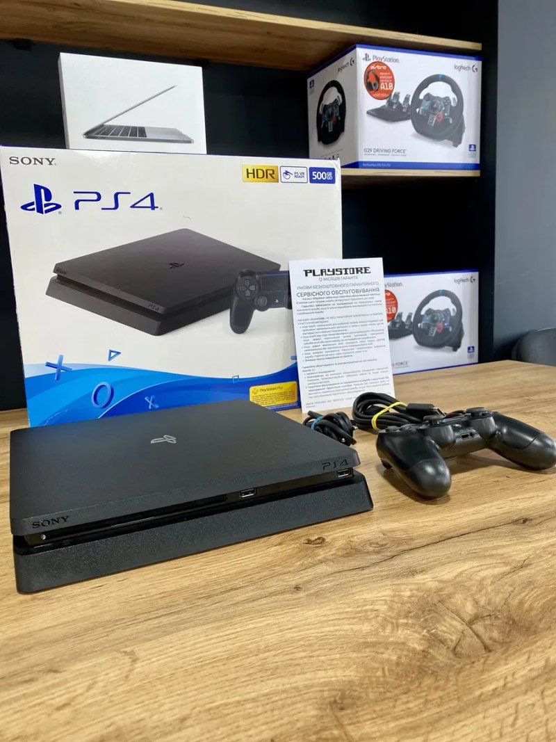 Sony PlayStation 4 Slim 500 GB з гарантією 12 місяців — фото 3