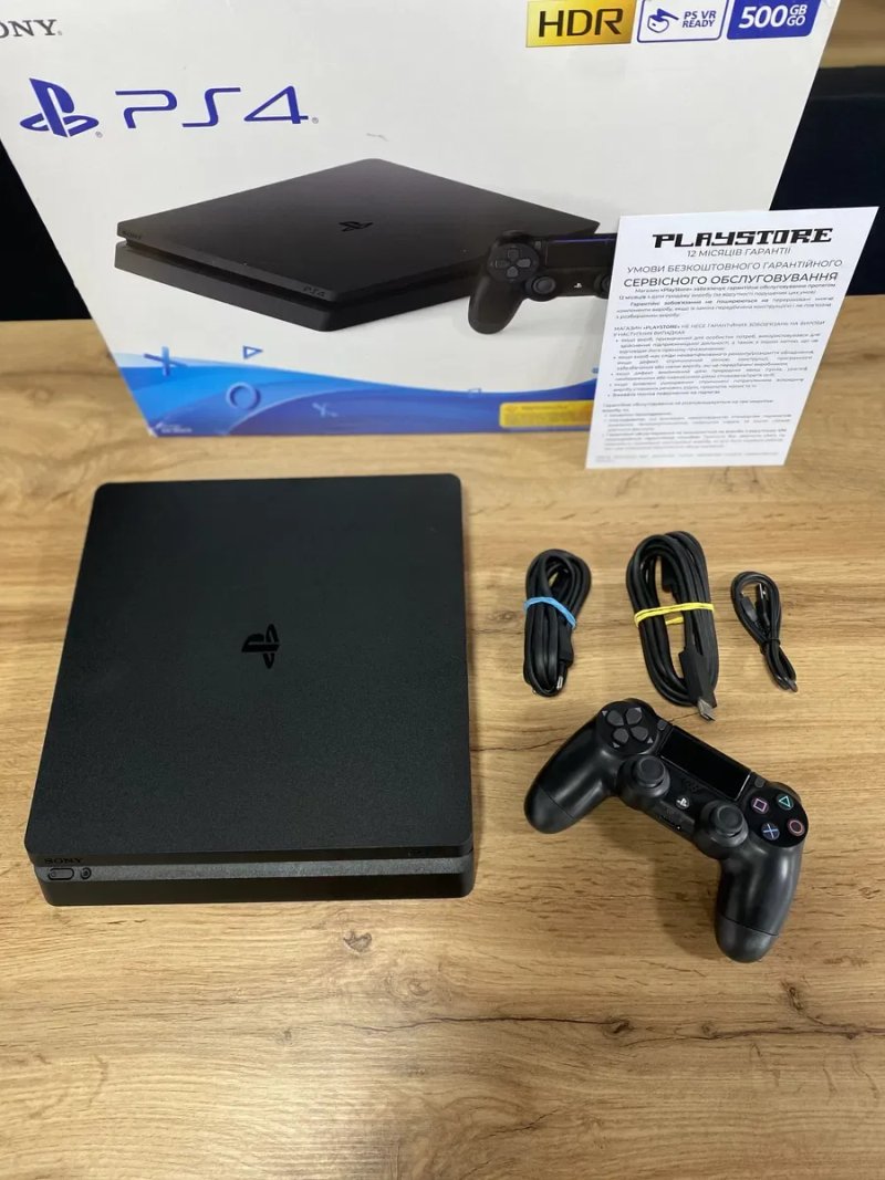 Sony PlayStation 4 Slim 500 GB з гарантією 12 місяців — фото 6