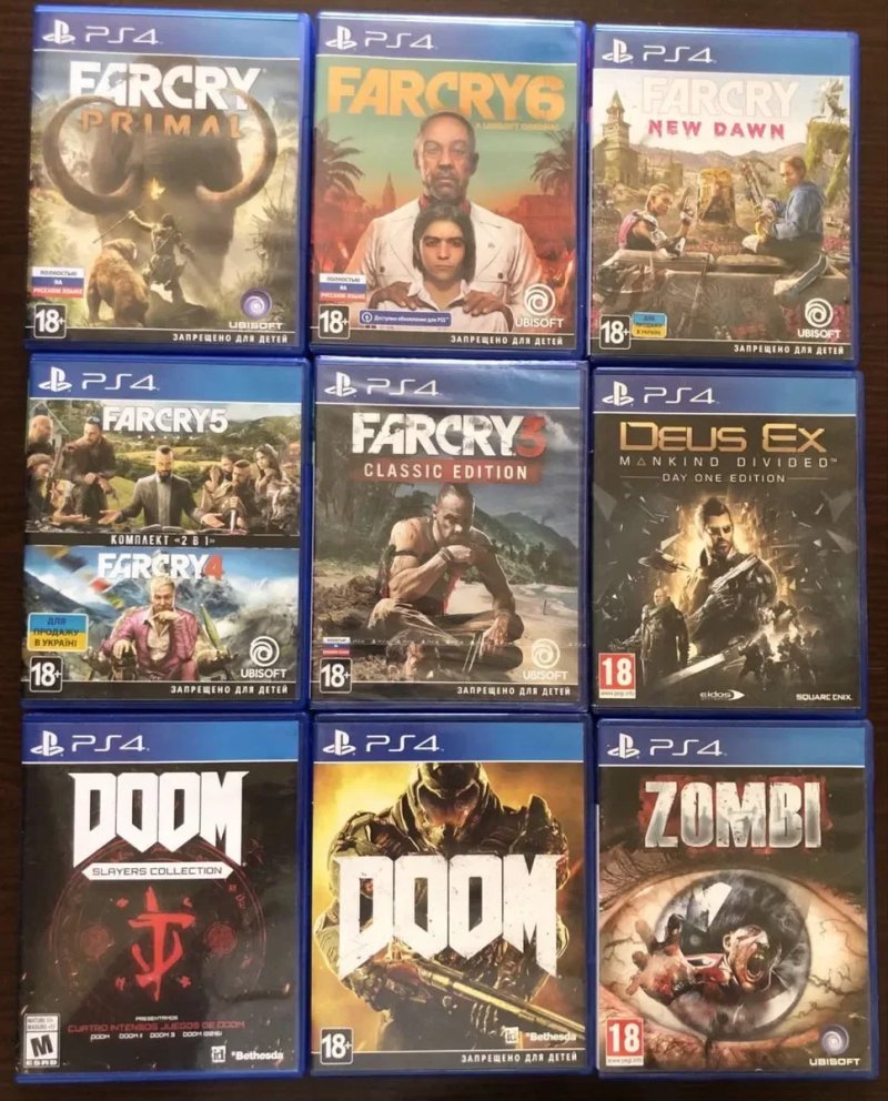 Sony PlayStation 4: Знание Сила, Prototype Biohazard Bundle, Dark Souls, Shadow of the Colossus В Тени Колосса, God of War FarCry Doom Diablo Remnant — фото 5