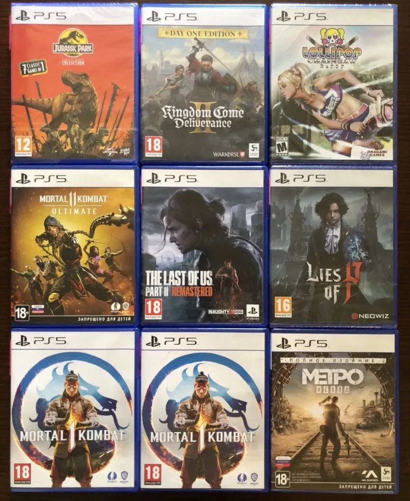 Sony PlayStation 5: Resident Evil, Mafia Silent Hill, UFC Tekken Stalker 2, Cyberpunk 2077 Ultimate Edition, Baldurs Gate 3, Doom Elden Ring, Hitman — фото 3