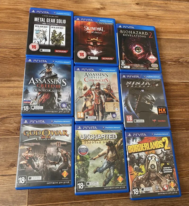 Sony PS Vita: God of War, NFS, Silent Hill,Resident Evil,Mortal Kombat — фото 3