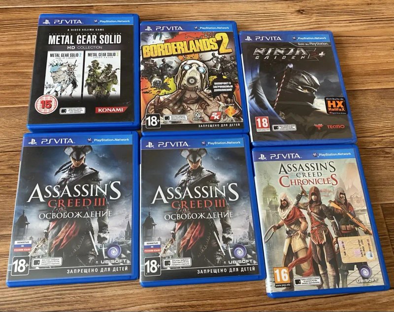 Sony PS Vita: God of War, NFS, Silent Hill,Resident Evil,Mortal Kombat — фото 5