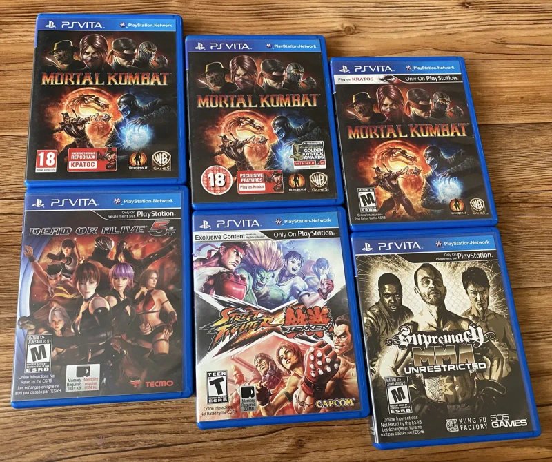 Sony PS Vita: God of War, NFS, Silent Hill,Resident Evil,Mortal Kombat — фото 6
