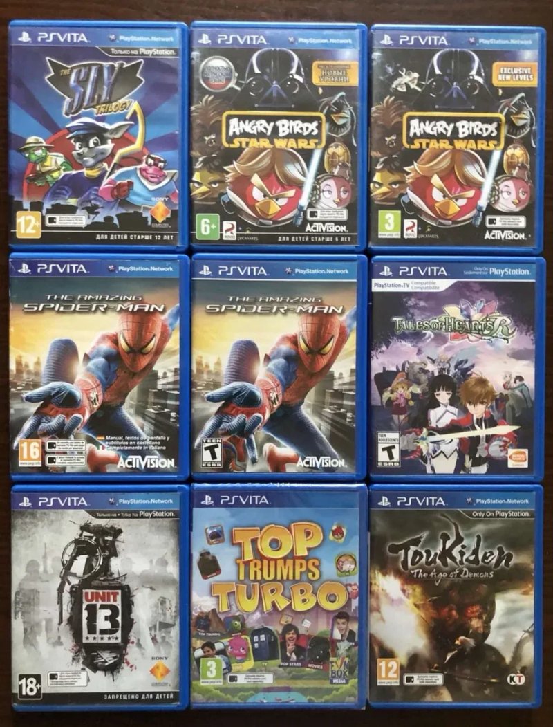 Sony PS Vita: Silent Hill, Resident Evil, Metal Gear Solid, Сорванец Rayman Batman Ratchet,  Sly Cooper Soider-Man Angry Birds, Dragon Crown NFS COD — фото 5