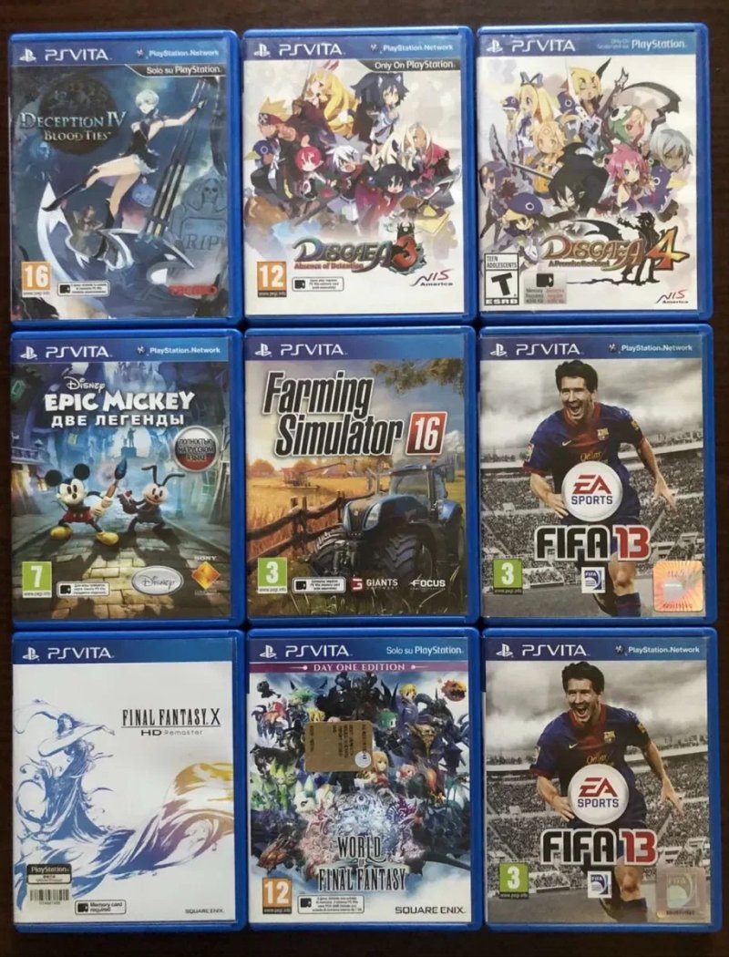 Sony PS Vita: Silent Hill, Resident Evil, Metal Gear Solid, Сорванец Rayman Batman Ratchet,  Sly Cooper Soider-Man Angry Birds, Dragon Crown NFS COD — фото 6