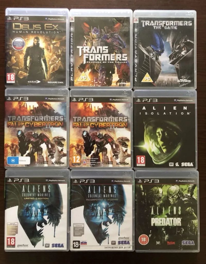 Sony PS3: Armored Core, Скрежет Металла, FarCry Need for Speed, Batman Resistance FEAR Transformers Fall of Cybertron, Aliens vs Predator, Deus Ex — фото 7