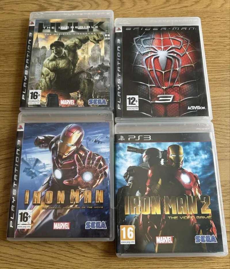 Sony PS3: Batman Spider Man, Iron Man Resistance Mafiia Risen Minecraft Terraria Angry Birds Hellboy Hulk Watchmen Disney Храбрая Сердцем, Uncharted — фото 5