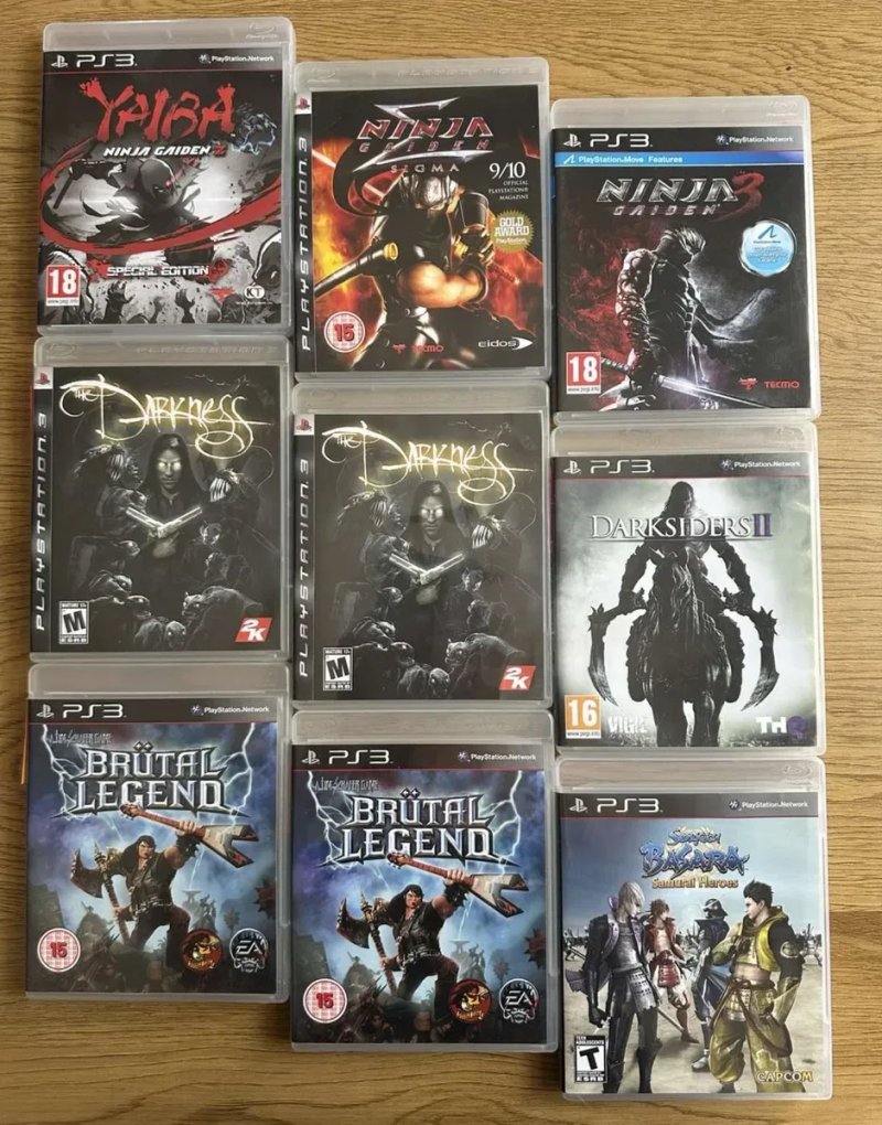 Sony PS3: Dante’s Inferno, God of War Diablo Dragon Age Castlevania Ninja Gaiden Dragon’s Dogma, SKYRIM OBLIVION,  ICO & Shadow of the Colossus — фото 3