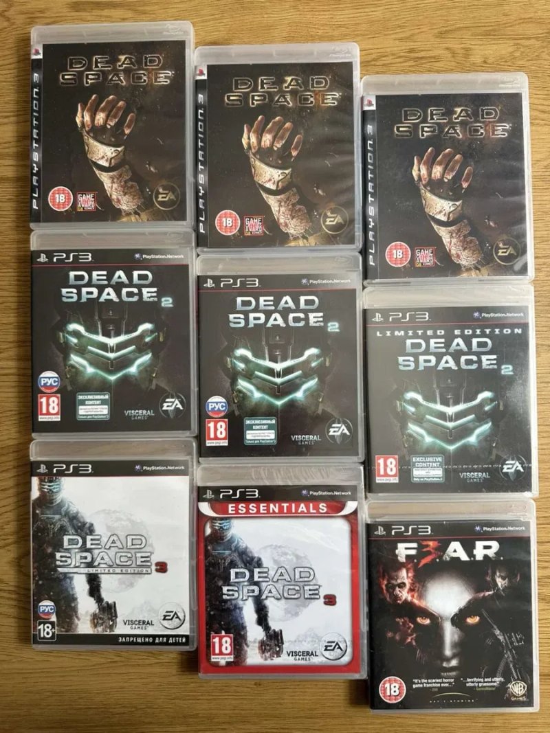 Sony PS3: Dead Space, FarCry FEAR Resistance Killzone Дурная Репутация Terminator Spider Man Batman Transformers — фото 5