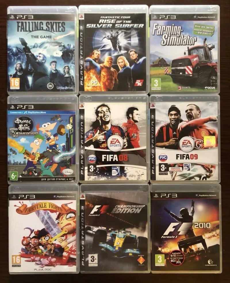 Sony PS3: Fallout 3 (російський), New Vegas, Форсаж FIFA 19 , FarCry Folklore FEAR Fight Night Champion, Formula 1, Fist of the North Star Ken’s Rage — фото 3