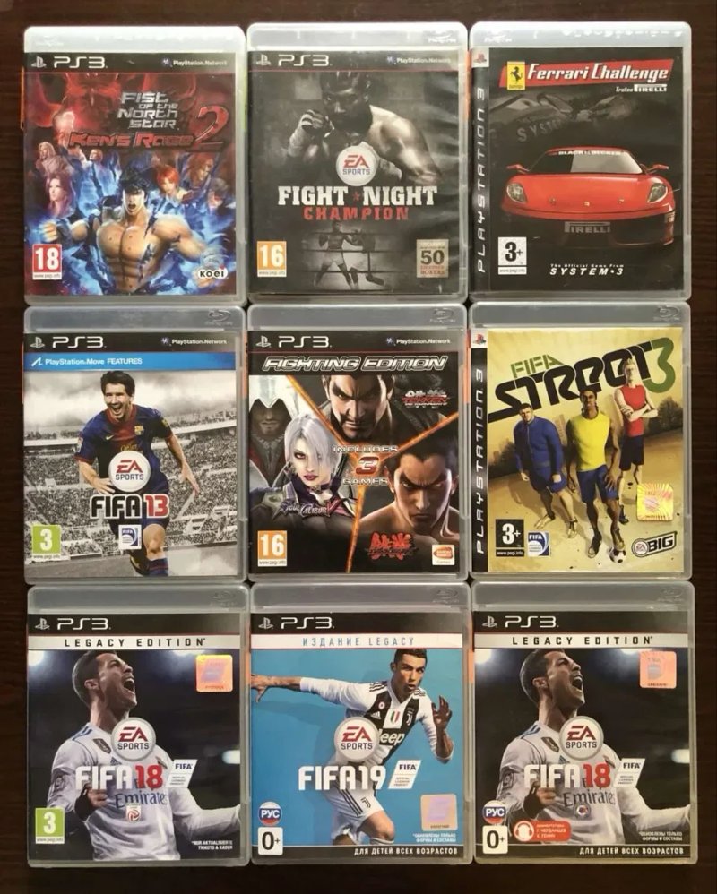 Sony PS3: Fallout 3 (російський), New Vegas, Форсаж FIFA 19 , FarCry Folklore FEAR Fight Night Champion, Formula 1, Fist of the North Star Ken’s Rage — фото 6