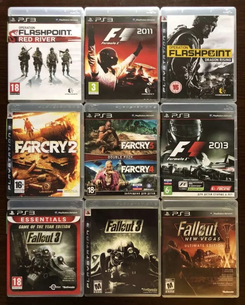 Sony PS3: Fallout 3 (російський), New Vegas, Форсаж FIFA 19 , FarCry Folklore FEAR Fight Night Champion, Formula 1, Fist of the North Star Ken’s Rage — фото 7