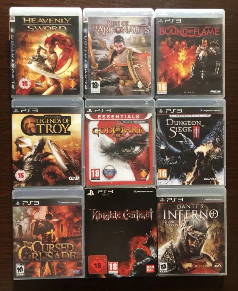 Sony PS3: Final Fantasy, Sly Cooper, Diablo The Simpsons Ninja Gaiden, Dragon Age, Dragom Dogma, Afro Samurai Nier Dantes Inferno SKYRIM — фото 2