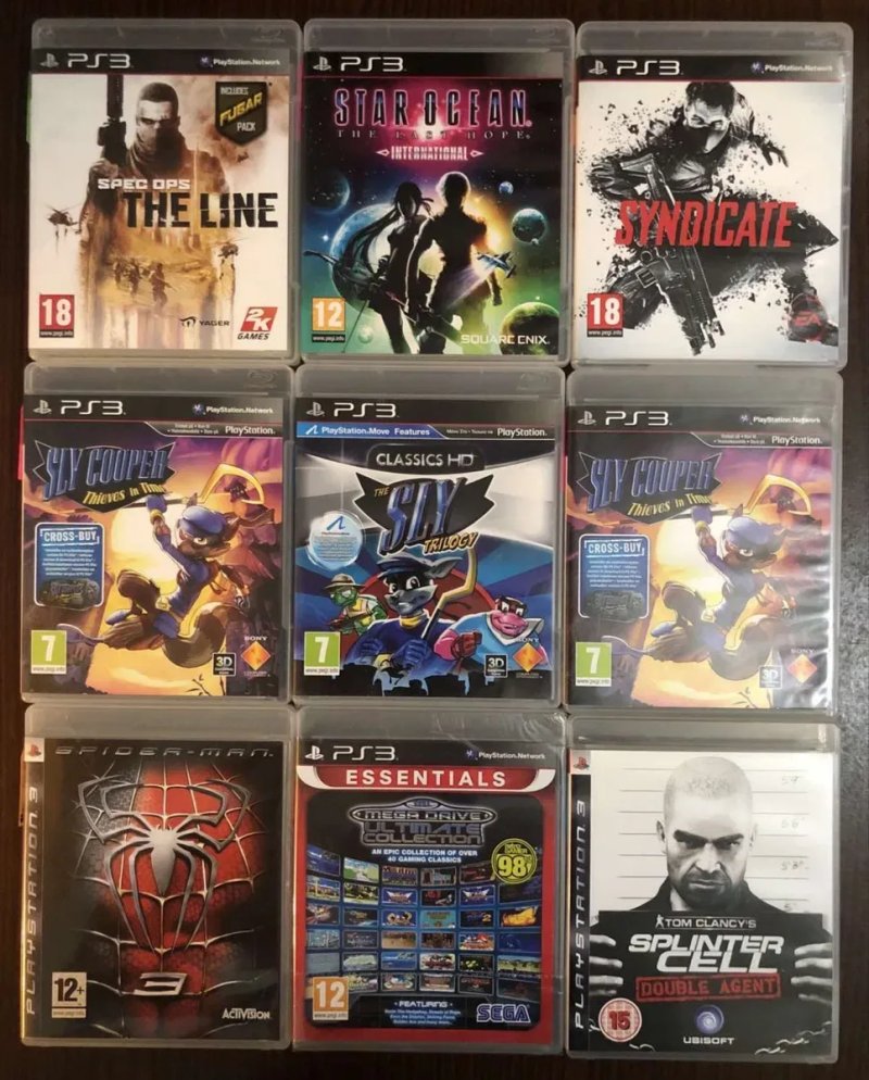 Sony PS3: Saw Simpsons Sonic SKYRIM Spider-man Tekken Terminator Тачки Turok Turtles Sly Cooper, Spec Ops The Line, TopGun Tomb Raider, Syndicate — фото 5