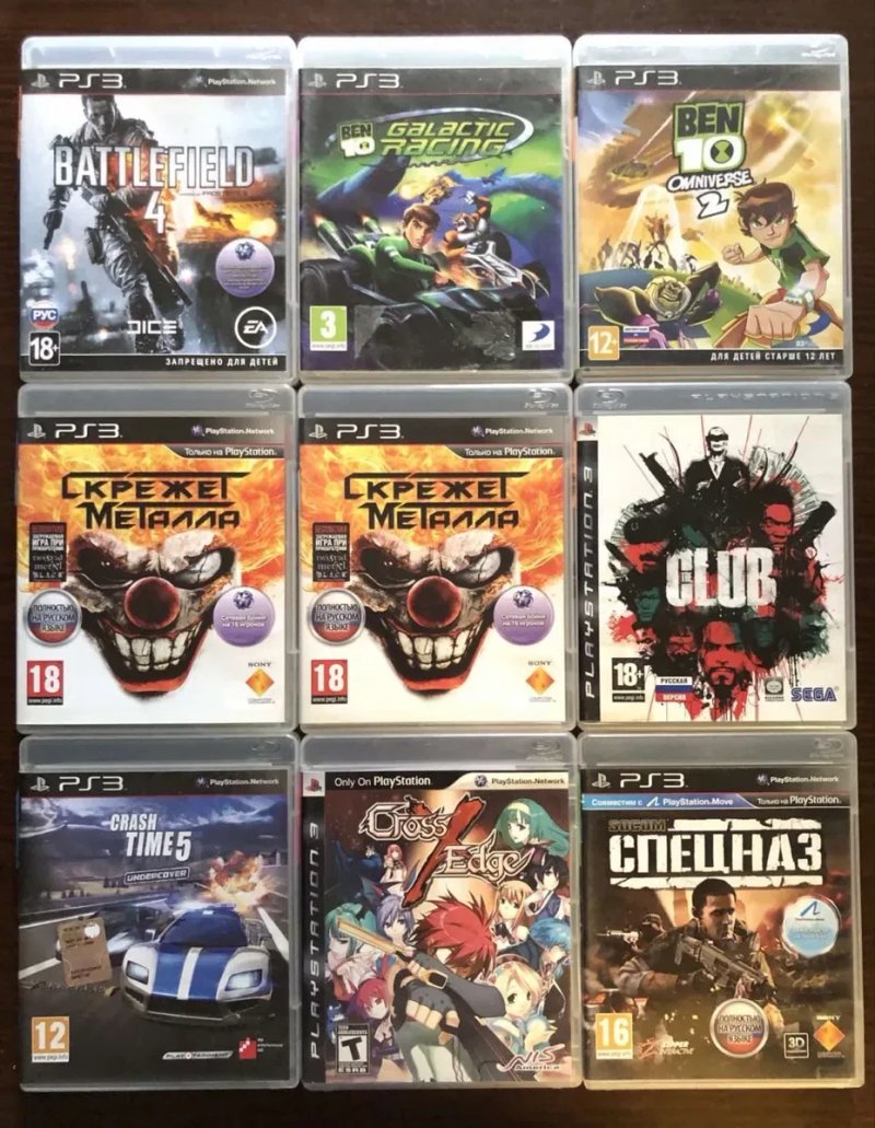 Sony PS3: Спайро Castlevania Captain America Call of Juarez Каратель, Снайпер Воин-Призрак, Crysis Call of Duty, Скрежет Металла Blur Okami Bayonetta — фото 2