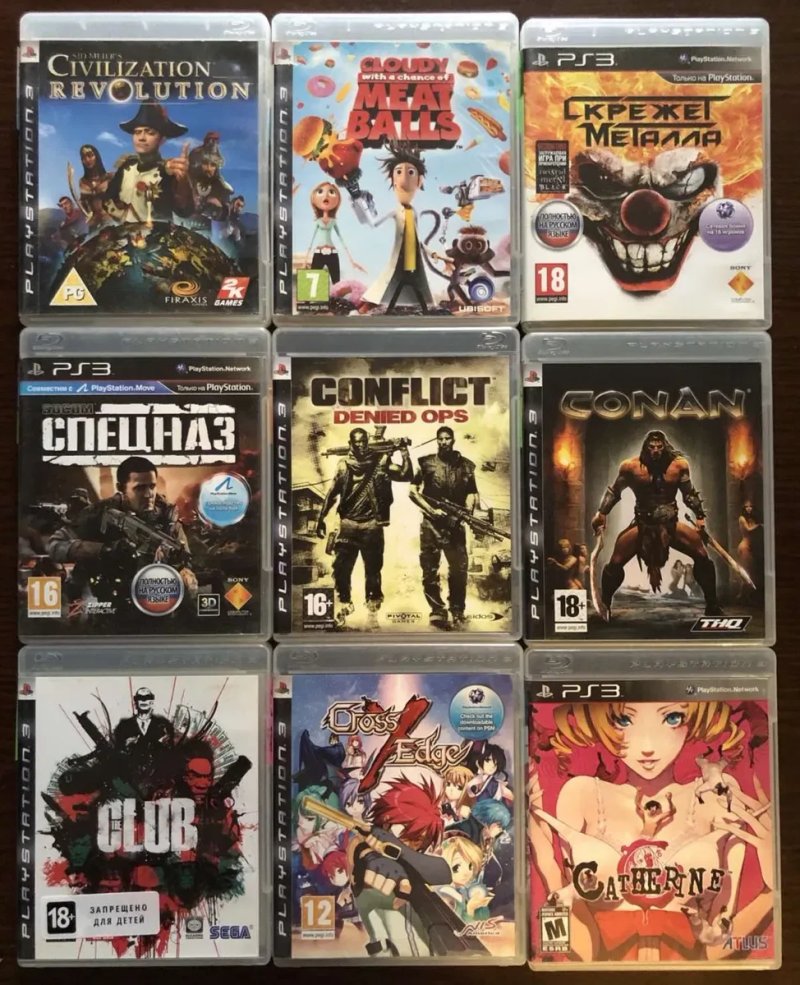 Sony PS3: Спайро Castlevania Captain America Call of Juarez Каратель, Снайпер Воин-Призрак, Crysis Call of Duty, Скрежет Металла Blur Okami Bayonetta — фото 5