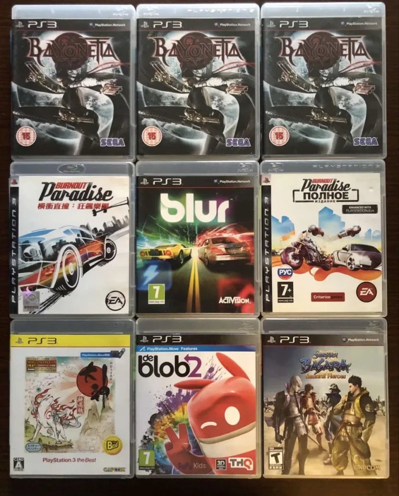 Sony PS3: Спайро Castlevania Captain America Call of Juarez Каратель, Снайпер Воин-Призрак, Crysis Call of Duty, Скрежет Металла Blur Okami Bayonetta — фото 6