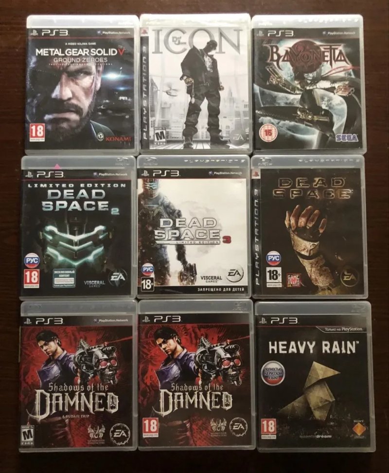 Sony PS3: Splatterhouse Wolfenstein Metal Gear Solid, Mafia, Yakuza Dead Space, Ninja Gaiden, Bayonetta Prototype Saboteur Siren Blood Curse — фото 3