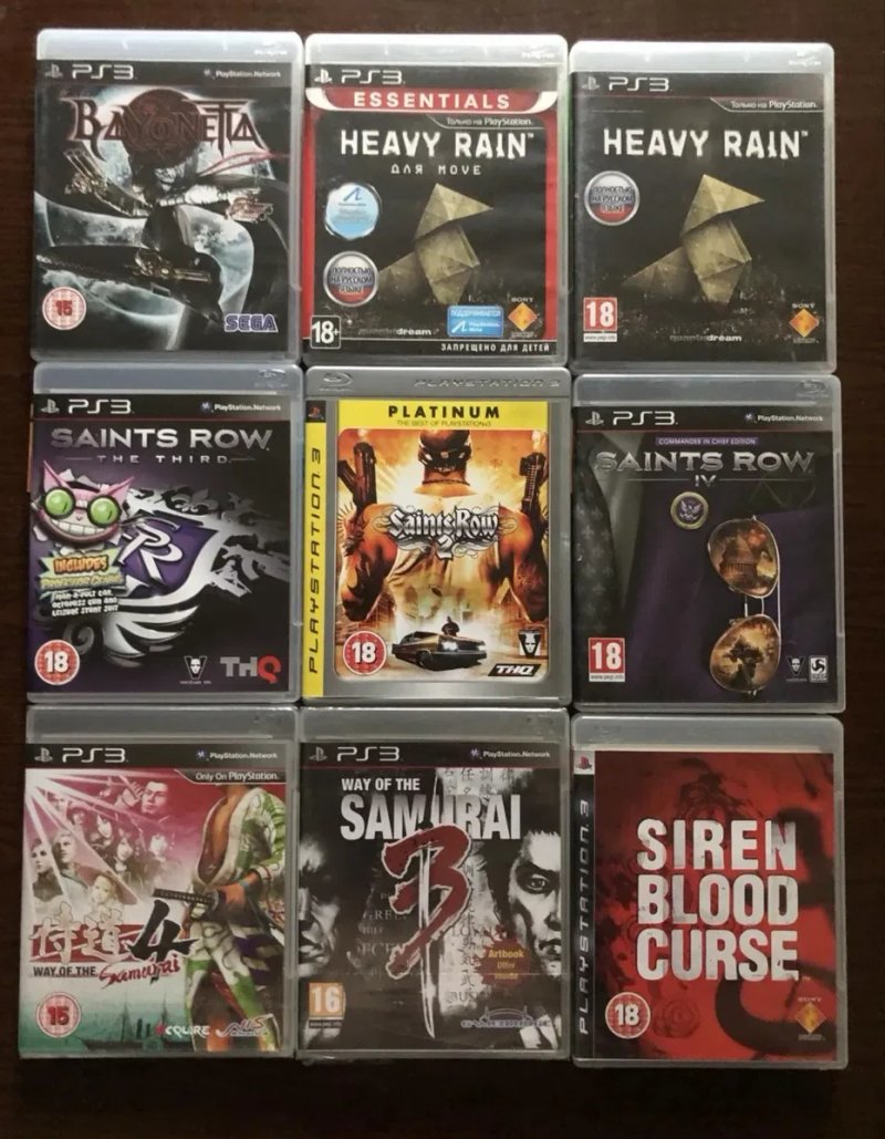 Sony PS3: Splatterhouse Wolfenstein Metal Gear Solid, Mafia, Yakuza Dead Space, Ninja Gaiden, Bayonetta Prototype Saboteur Siren Blood Curse — фото 6