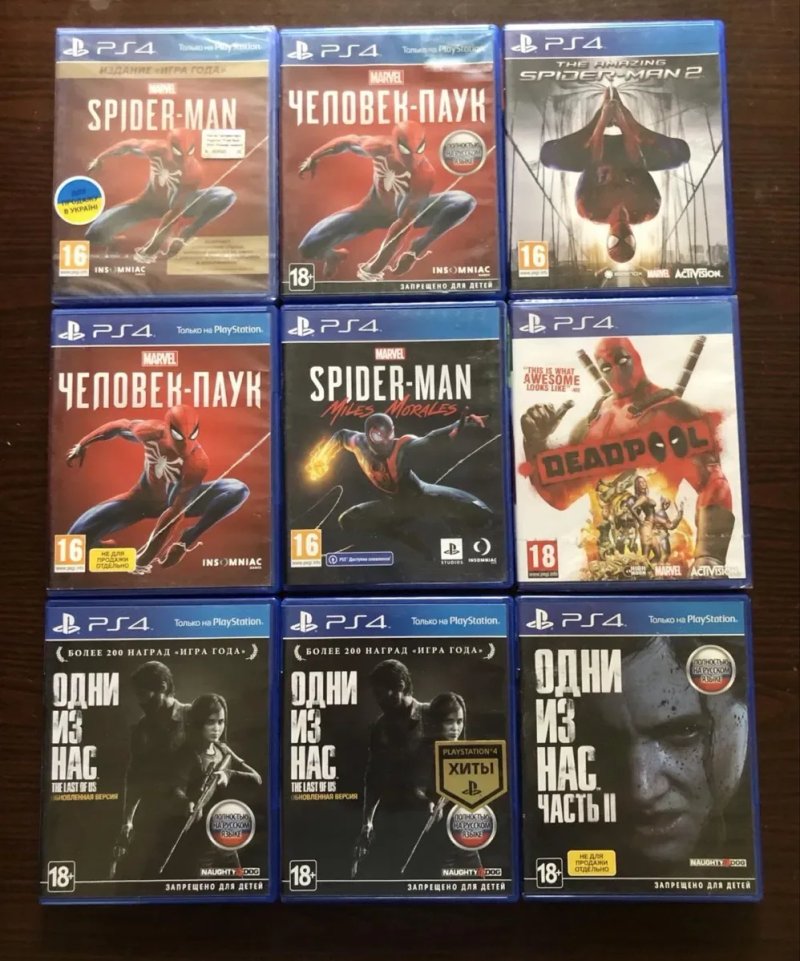 Sony PS4: Deadpool Soider-Man Одни из Нас Transformers Gravity Rush, Back to the Future, Persona Shenmue Divinity Original Sin UFC Tekken GrsnTutismo — фото 2