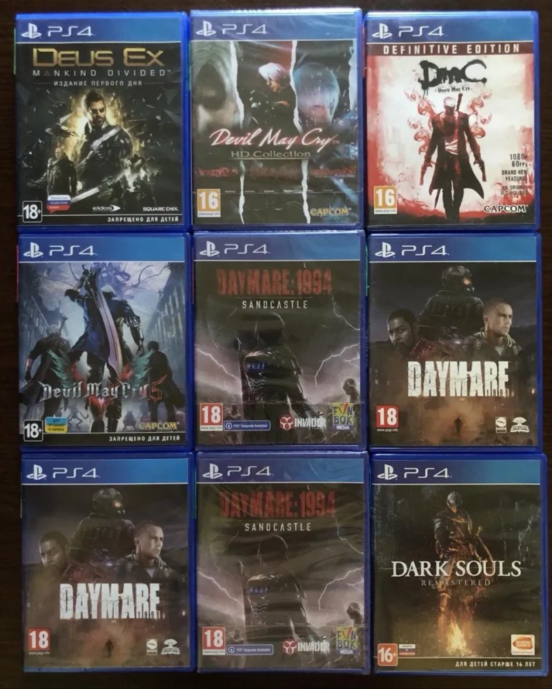 Sony PS4: Fatal Frame, The Evil Within, Divinity Original Sin, Doom Dark Souls, Безумцы FarCry Final Fantasy FIFA Fallout, Devil May Cry, Daymare — фото 7