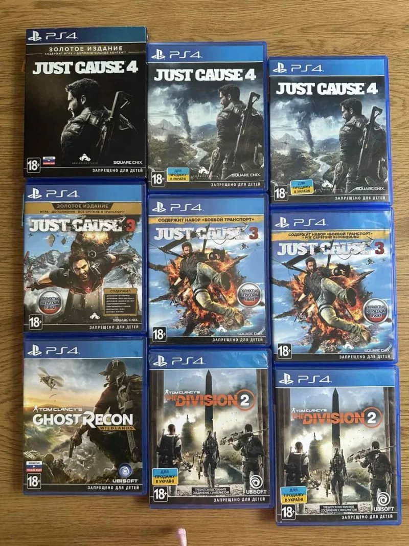 Sony PS4/PS5: Call of Duty Modern Warfare, UFC4 GranTurismo Need for Speed, Just Cause, Assassins Creed Одиссея, Истоки Вальгала Изгой, Черный Флаг — фото 3