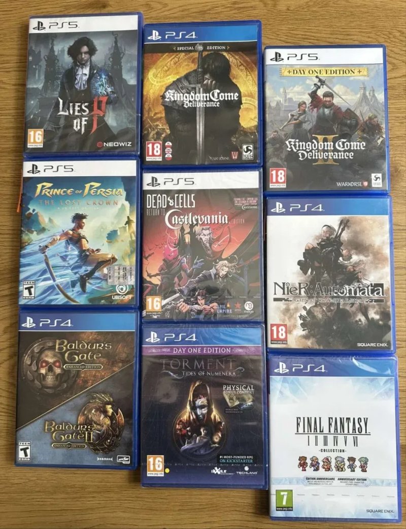 Sony PS4/PS5: Dark Souls, Ведьмак 3 Дикая Охота FarCry Безумцы Это Ты, Evil Within Lies of P, Baldurs Gate, Final Fantasy Castlevania Nier Automata — фото 2
