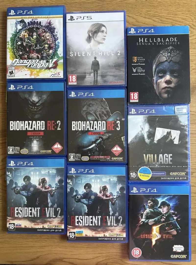 Sony PS4/PS5: Mafia RDR GTA5 Орден 1886, Безумцы Resident Evil, Silent Hill, Hellblade, Жизнь После Alan Wake Yakuza Rayman Knack Minecraft Outlast — фото 2