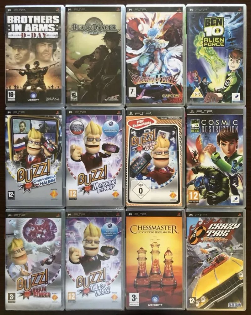 Sony PSP: GTA Liberty City, Chinatown Wars, Vice City Stories, God of War Призрак Спарты, Гарри Поттер Final Fantasy GranTurismo Hellnboy Castlevania — фото 6