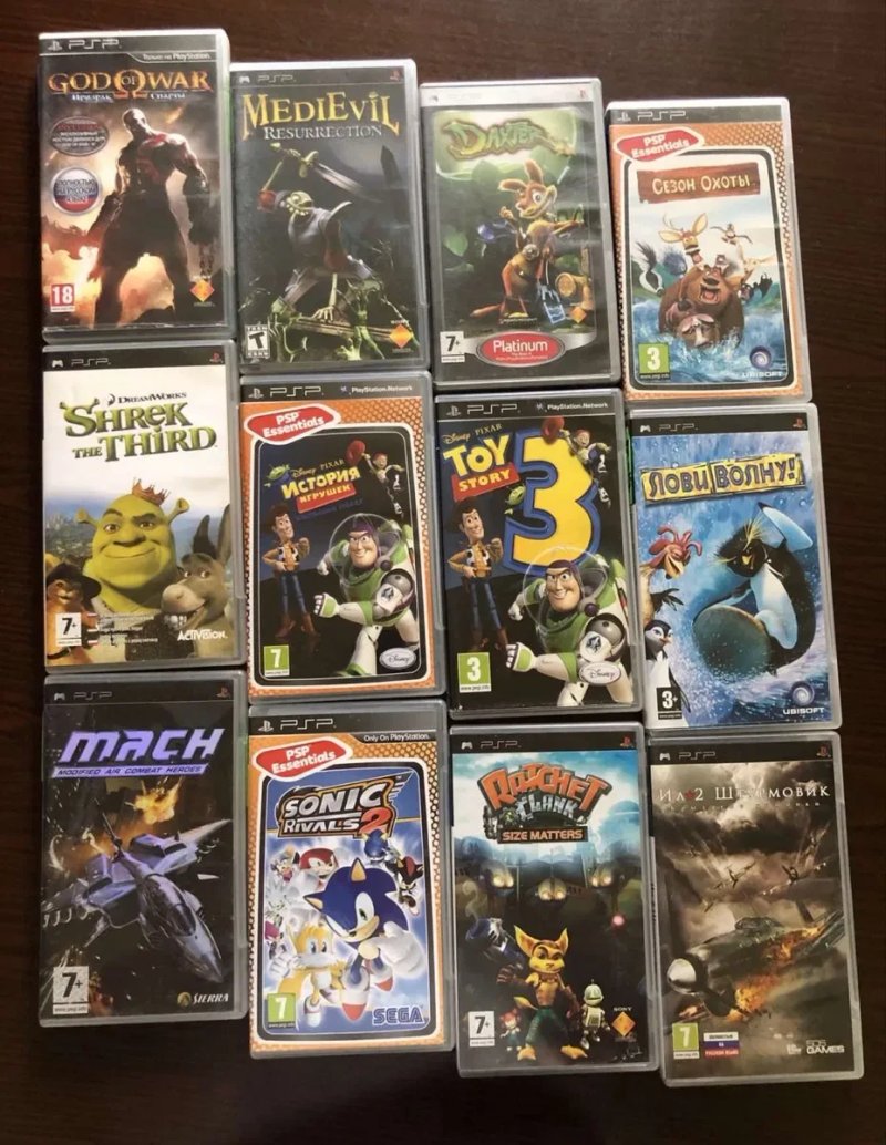 Sony PSP: Silent Hill, God of War Catlevania GTA Chinatown Wars, Liberty City Stories, Vice City Stories, Final Fantasy, Manhunt 2, Mortal Kombat — фото 7