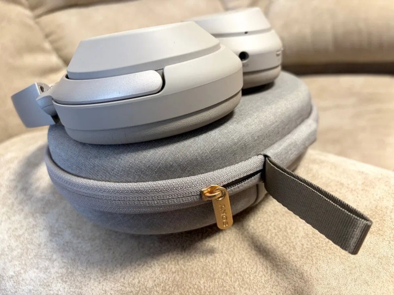 Sony WH-1000XM3 Silver (бежеві) відмінний стан, оригінал, комплект — фото 8