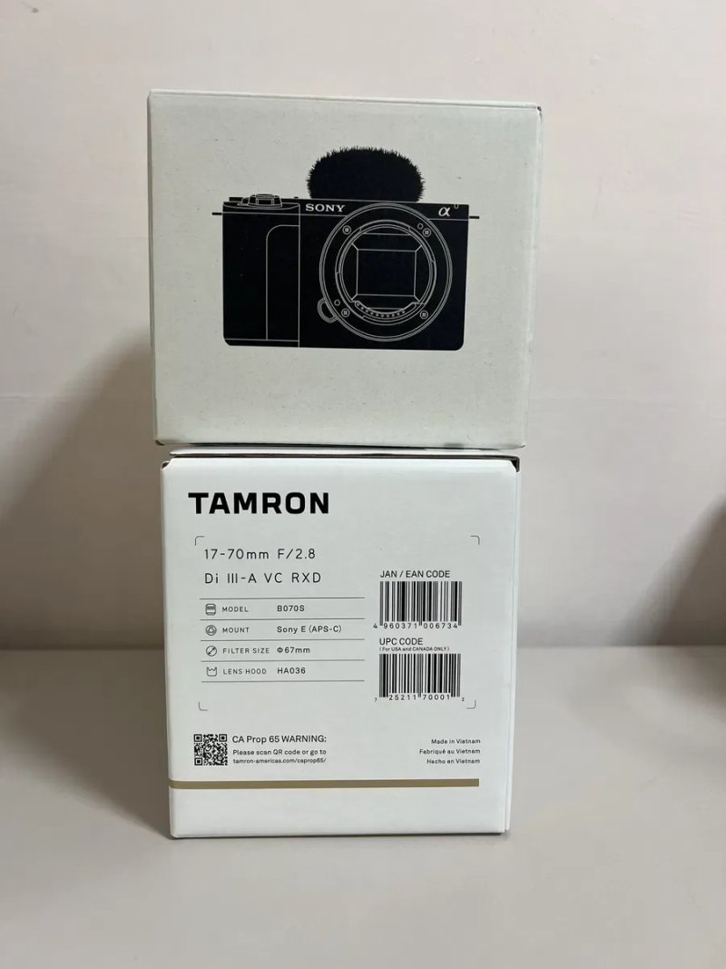 Sony ZV-E10 II + Tamron 17-70mm f/2.8 Di III-A VC RXD Sony — фото 2