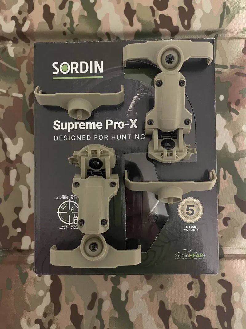 Sordin Supreme Pro-X + кріплення + гелеві амбушюри. Лідер військових навушників‼️ — фото 4