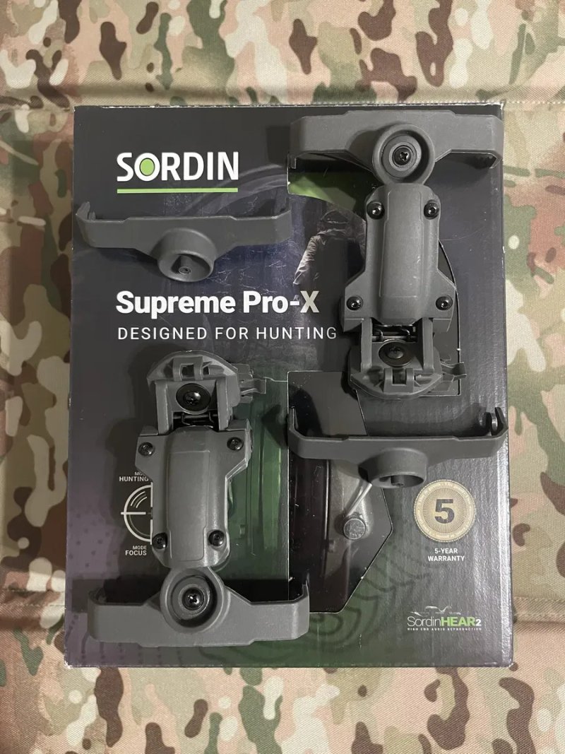 Sordin Supreme Pro-X + кріплення + гелеві амбушюри. Лідер військових навушників‼️ — фото 7