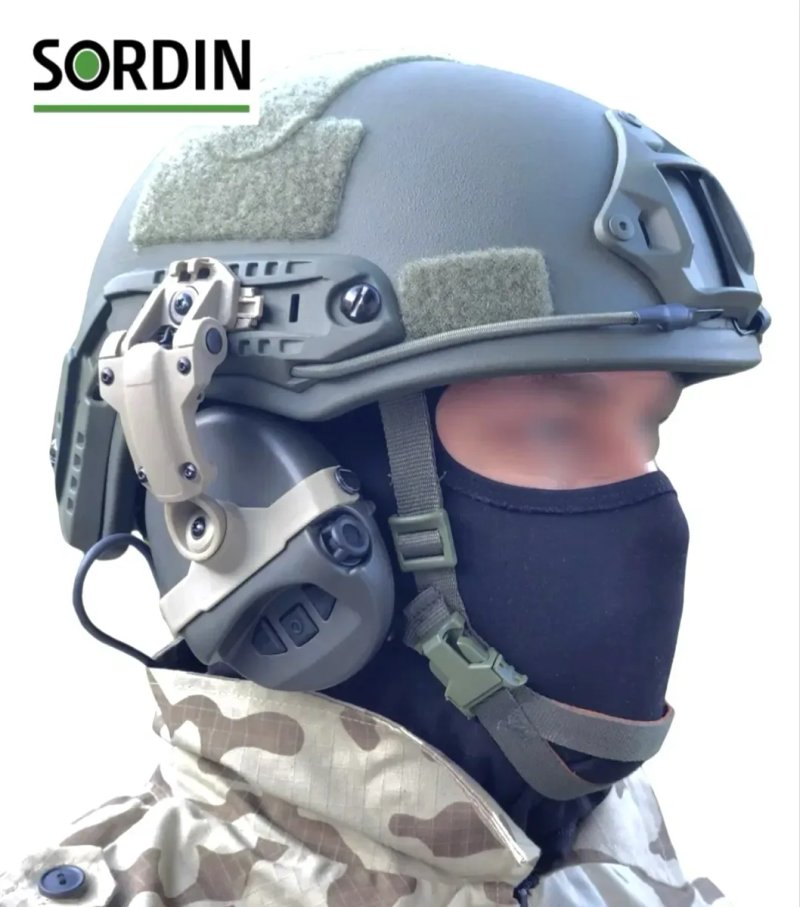 Sordin Supreme Pro X з кріпленнями Чебурашки під шоломи Fast,Mich,ARCH — фото 8