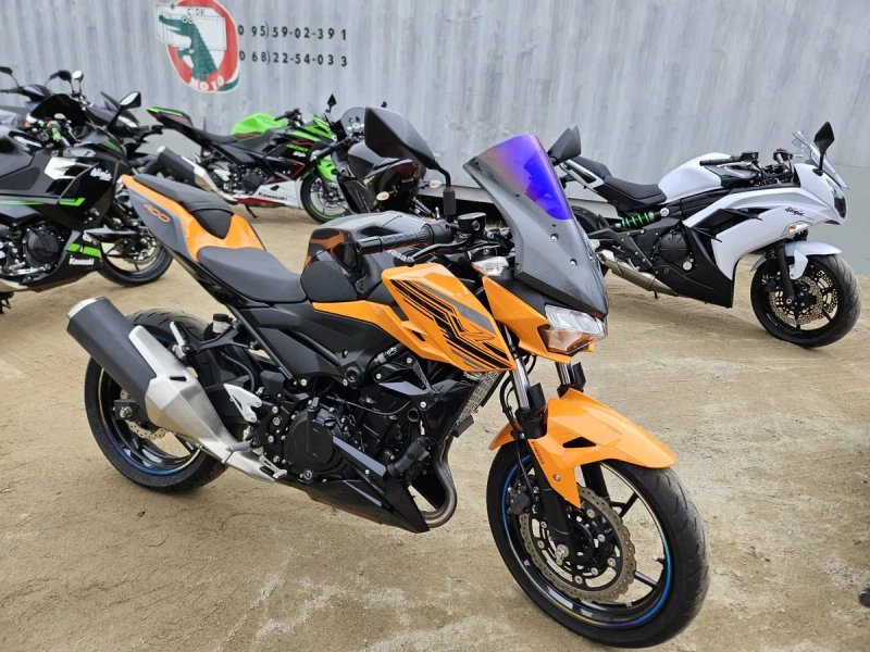 Состояние НОВОГО!Продажа Kawasaki z400 400 2019року-з Японії пробіг:4000км стокмото кавасаки Z400 — фото 2