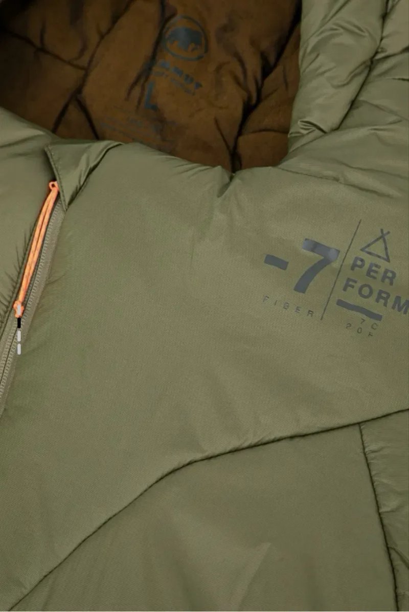 Спальний мішок MAMMUT Protect Fiber Perform Fiber L XL -7C -18C мешок — фото 6