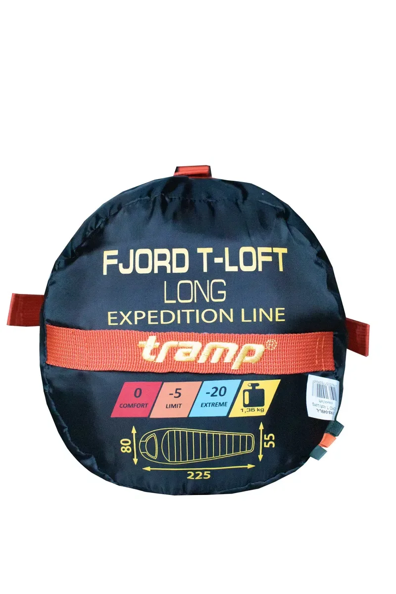 Спальний мішок Tramp Fjord  t. комф- 0/-5. Вага 1,35кг/1,45кг Regular/ LONG. — фото 3