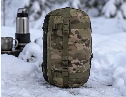 Спальный мешок спальний мішок M-WIN зимовий тактичний термоспальник з капюшоном теплий зимний до -35 ЗСУ — фото 7