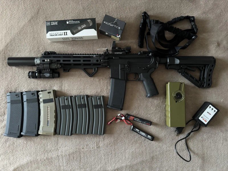 Specna Arms Daniel Defense RIS III 10,5” SA-P27 Prime Aster II ETU Black — фото 4