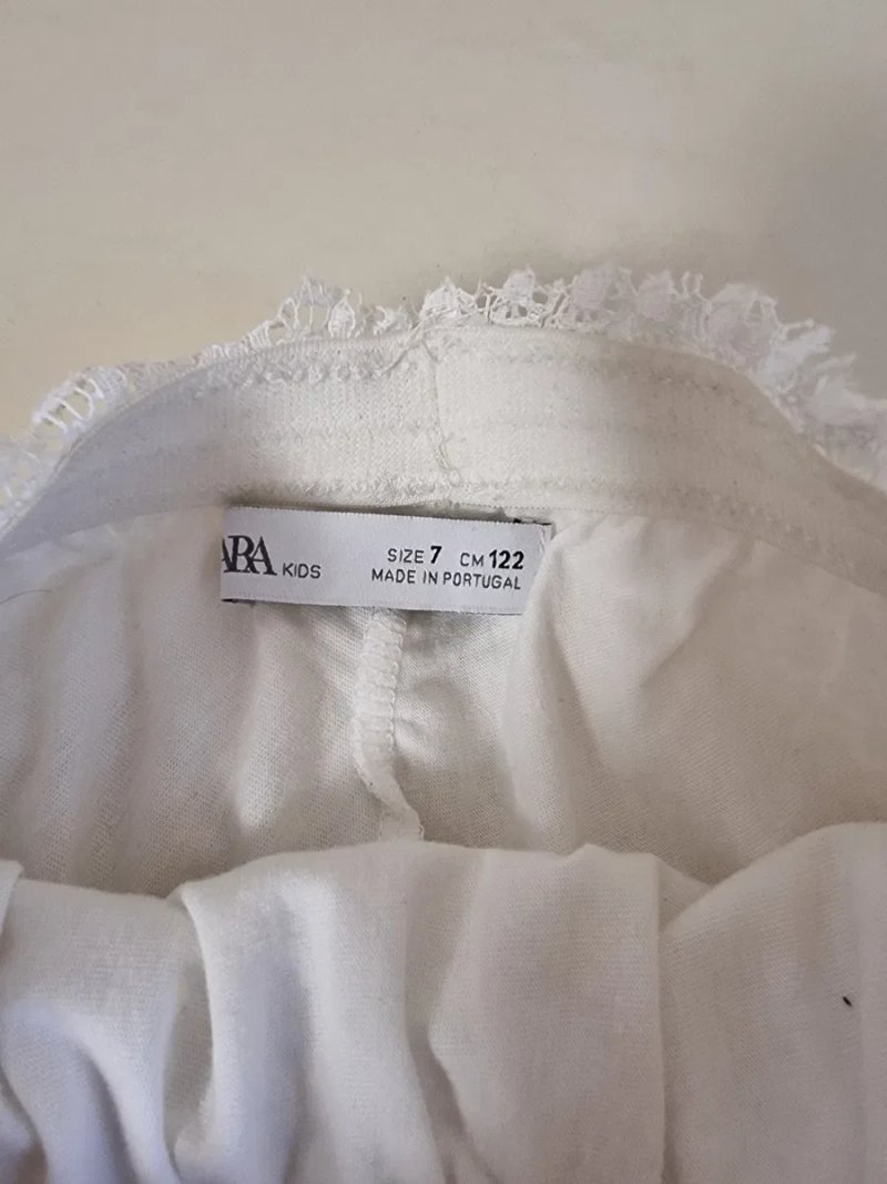 Спідниця для дівчинки Zara 122 ажур юбка для девочки — фото 2