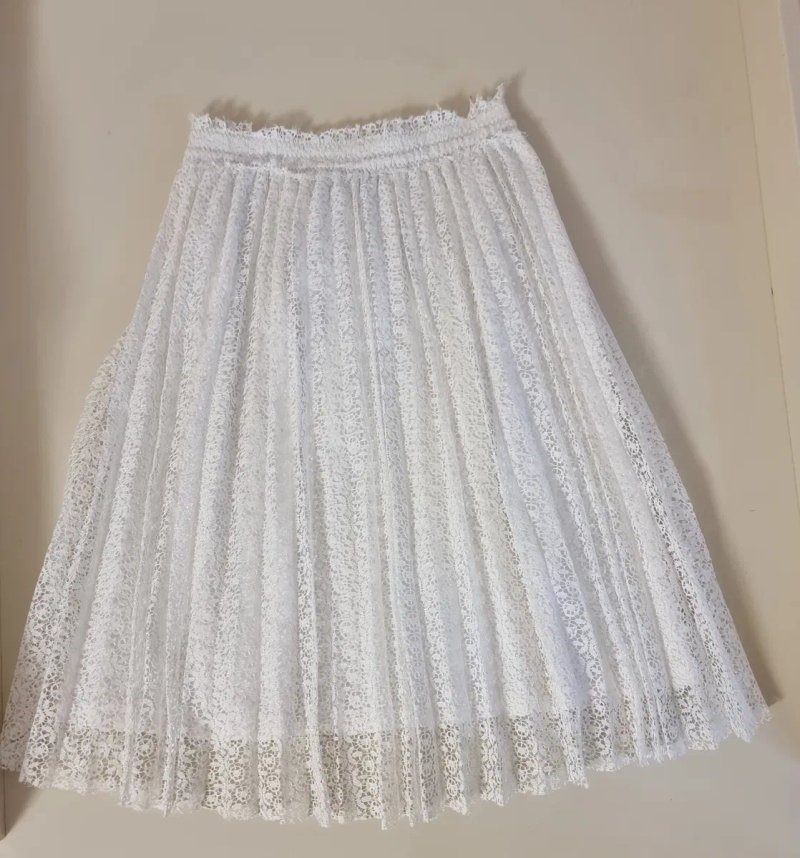 Спідниця для дівчинки Zara 122 ажур юбка для девочки — фото 3