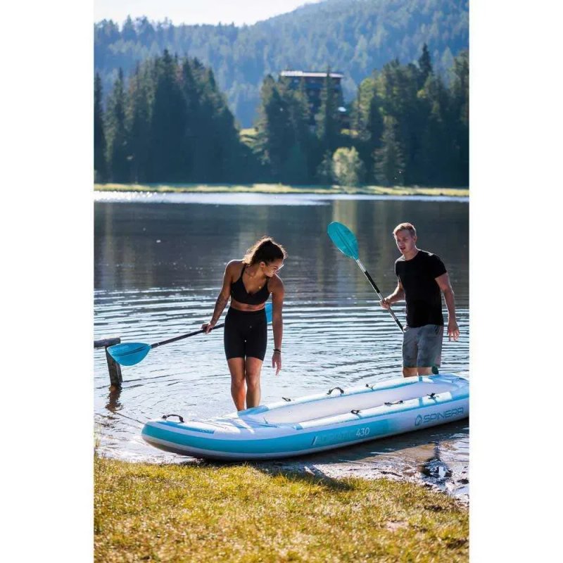 Spinera Adriatic 430 Байдарка 2 шари надувна КАЯК каное сап sup 2 суп SUP дошка 2 шари слоя САП доска надувна Stand Up Paddle board борд SAP надувная — фото 2