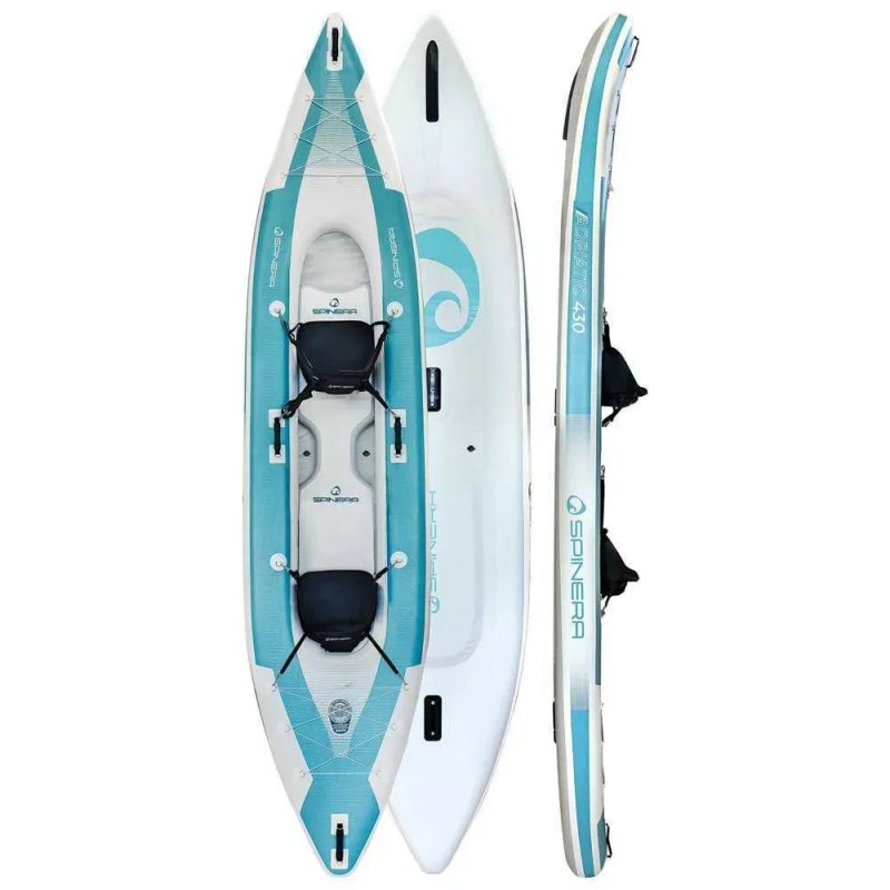 Spinera Adriatic 430 Байдарка 2 шари надувной КАЯК сап sup board дошка SUP 2 шари слоя САП доска надувна Stand Up Paddle board борд SUB SAP надувная — фото 6