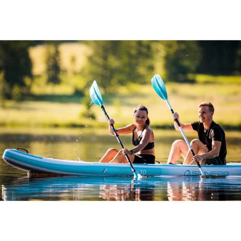 Spinera Adriatic 430 Байдарка 2 шари надувной КАЯК сап sup board дошка SUP 2 шари слоя САП доска надувна Stand Up Paddle board борд SUB SAP надувная — фото 8