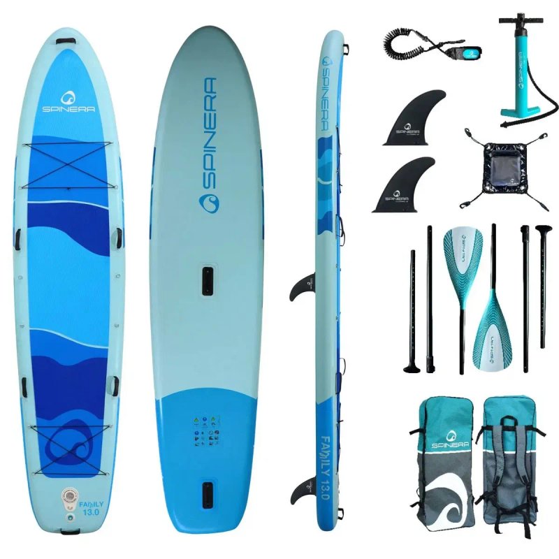 SPINERA Family 13 САП борд board доска SUP дошка 397 см ТОП каяк 4метр SUP дошка 2 шари слоя доска надувна Stand Up Paddle board борд SUB SAP надувная — фото 3